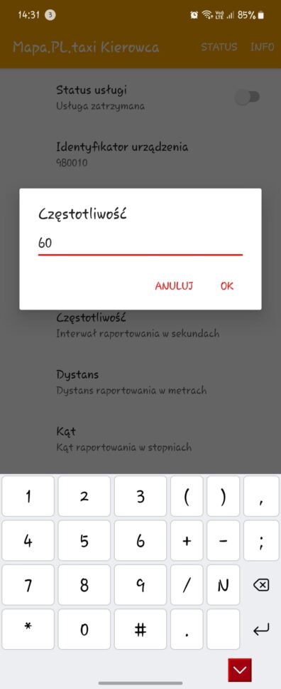 MAPA.TAXI .KIEROWCA5