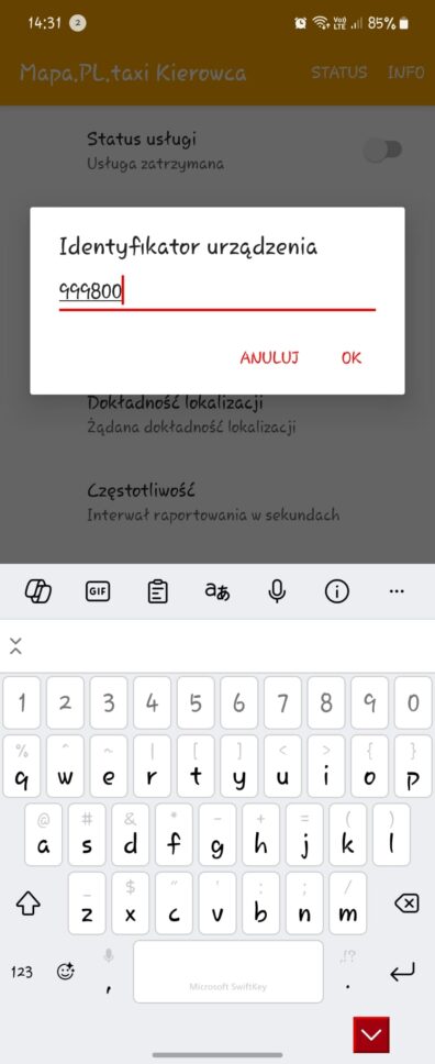 MAPA.TAXI .KIEROWCA7