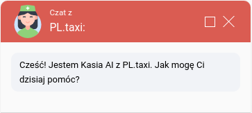 Chatbot PL.taxi wspomagany przez sztuczną inteligencję