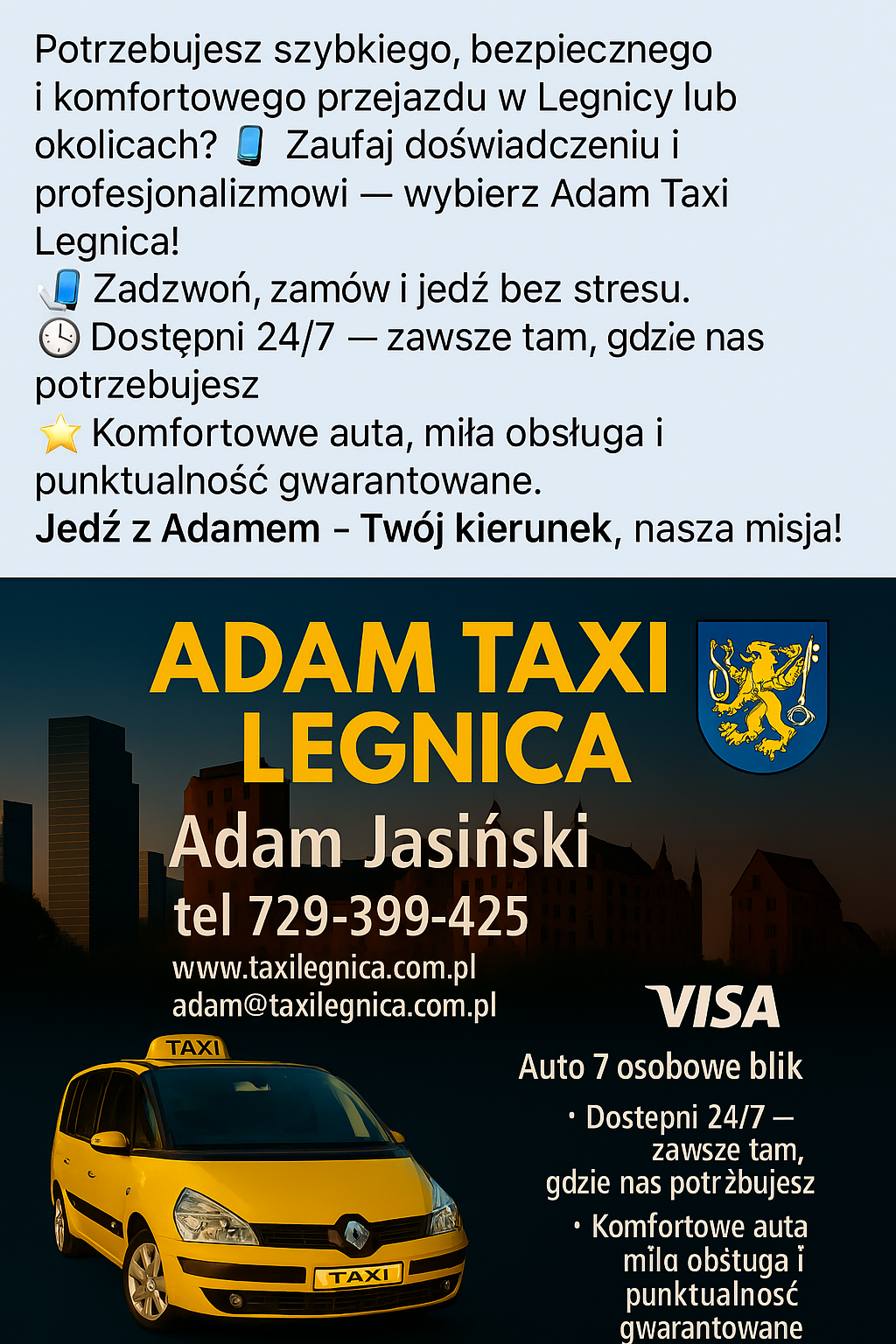 Adam Taxi Legnica